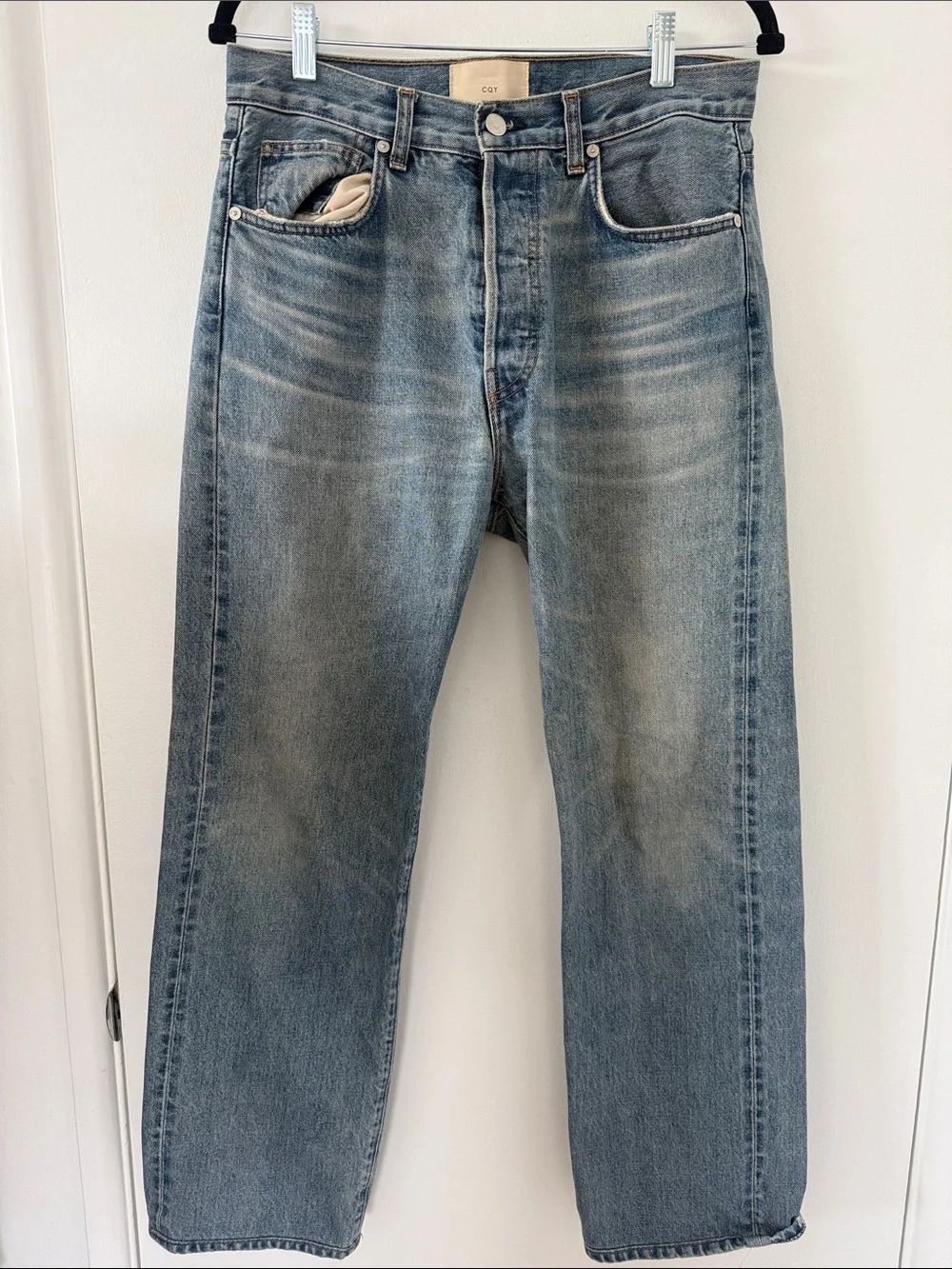Light Blue Boot-Cut Jeans - Women
